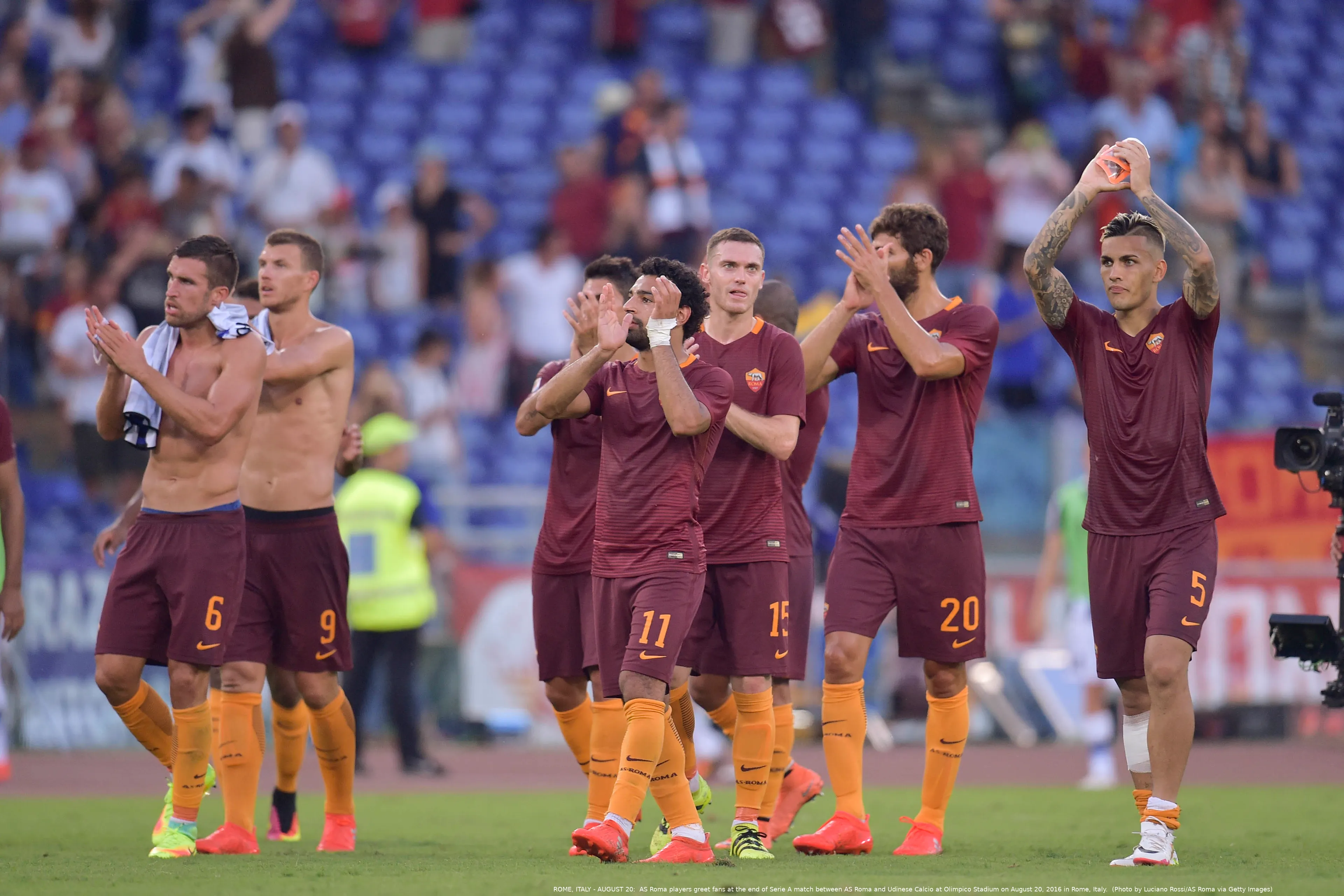 roma udinese esultanza 17