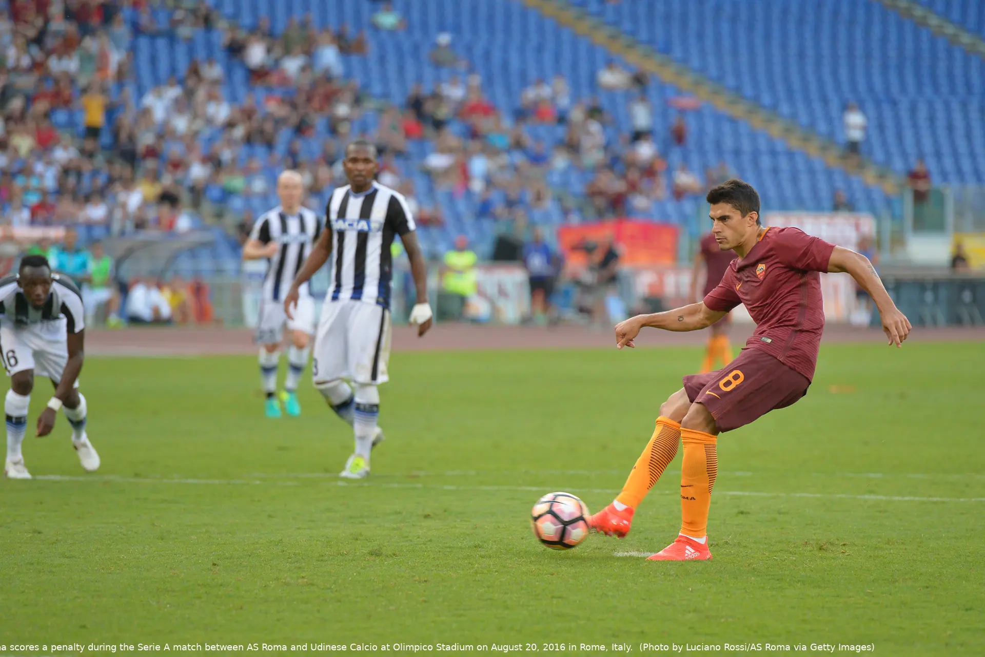 roma udinese rigore perotti