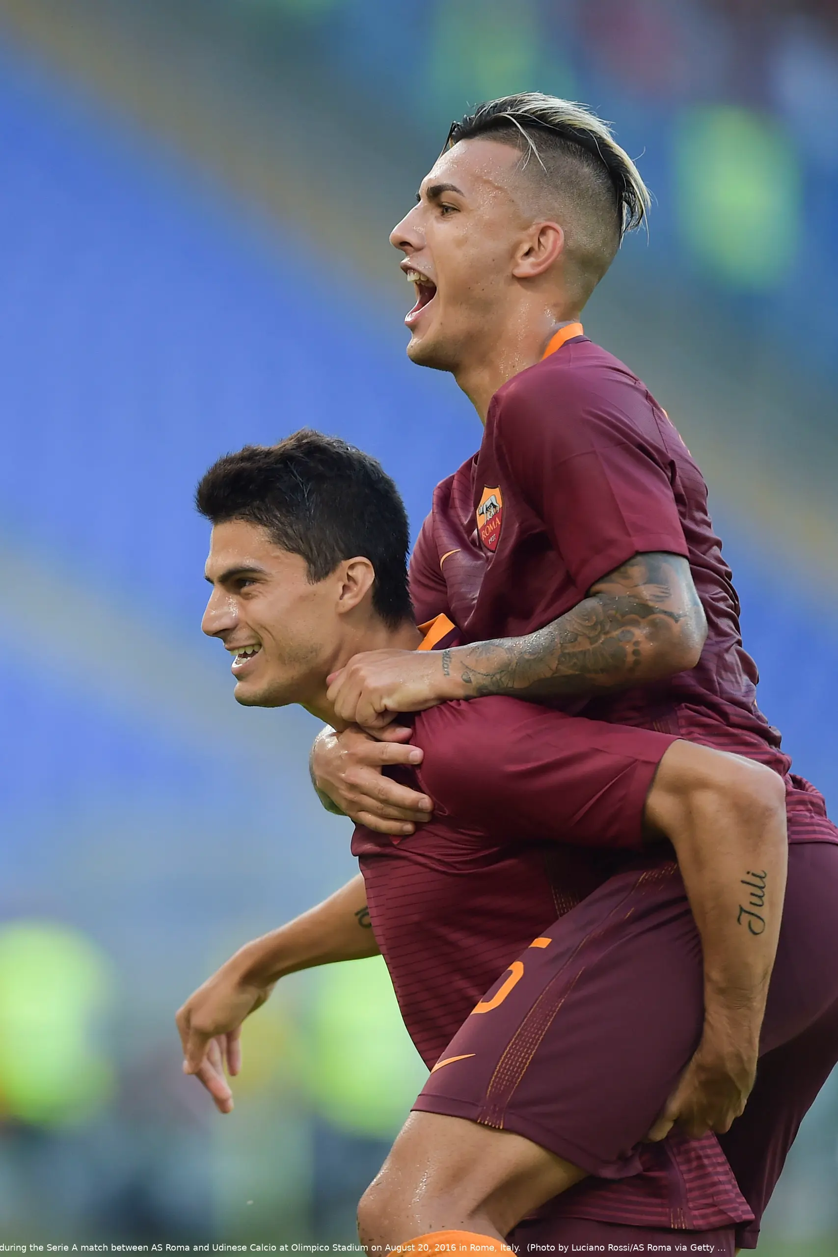 roma udinese perotti paredes