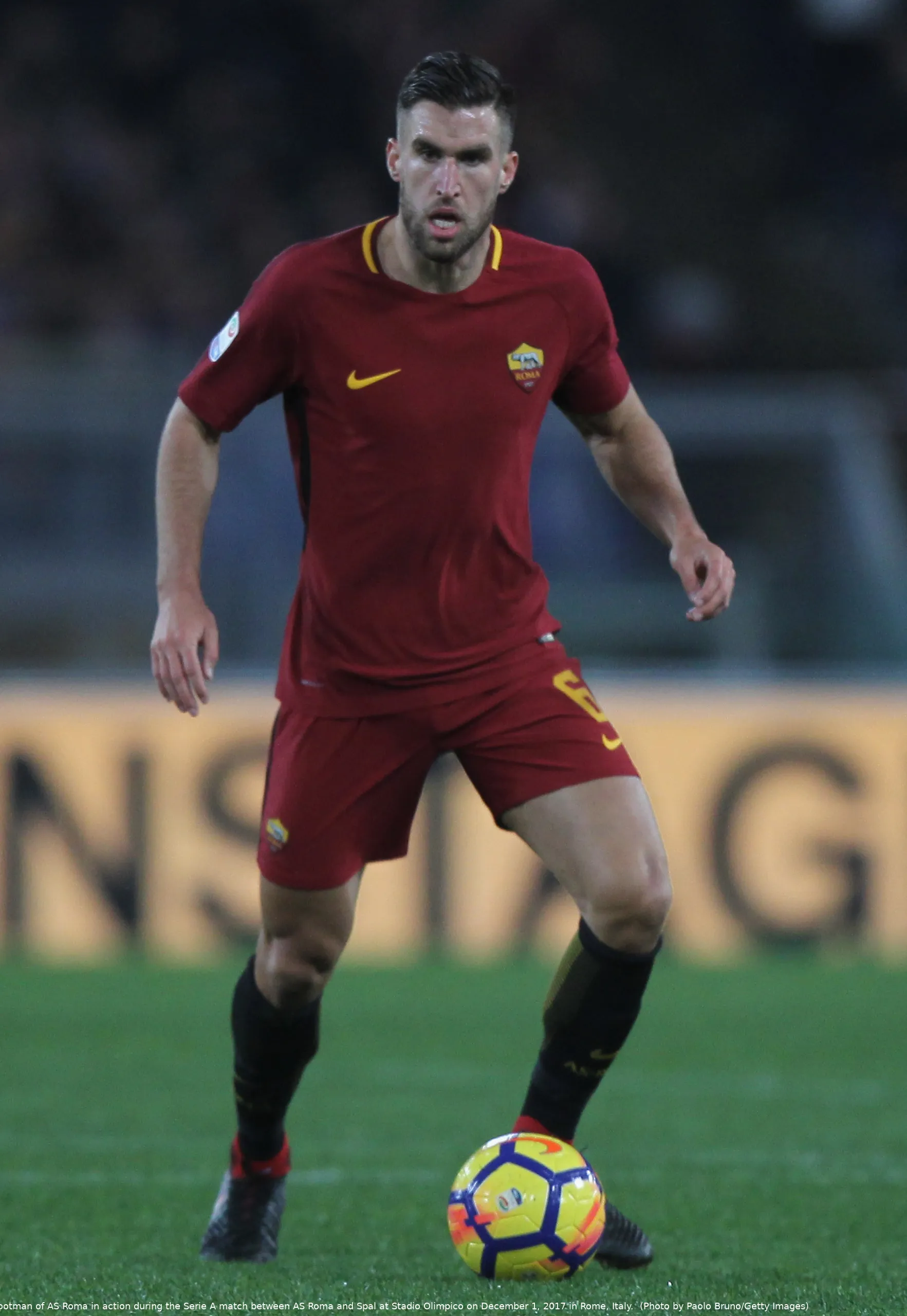 strootman controllo palla roma spal