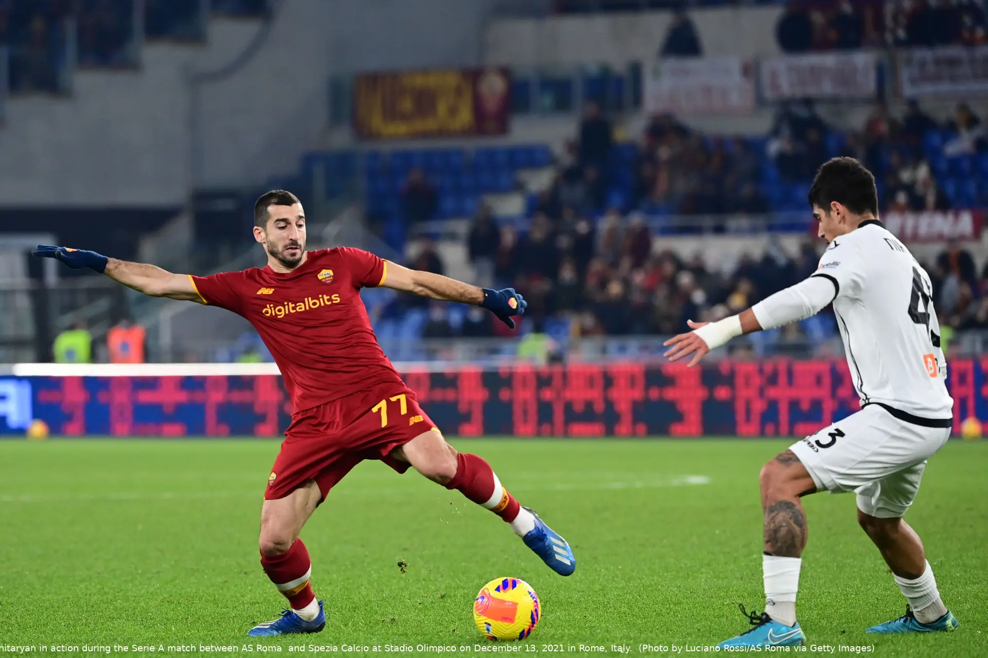 mkhitaryan roma spezia