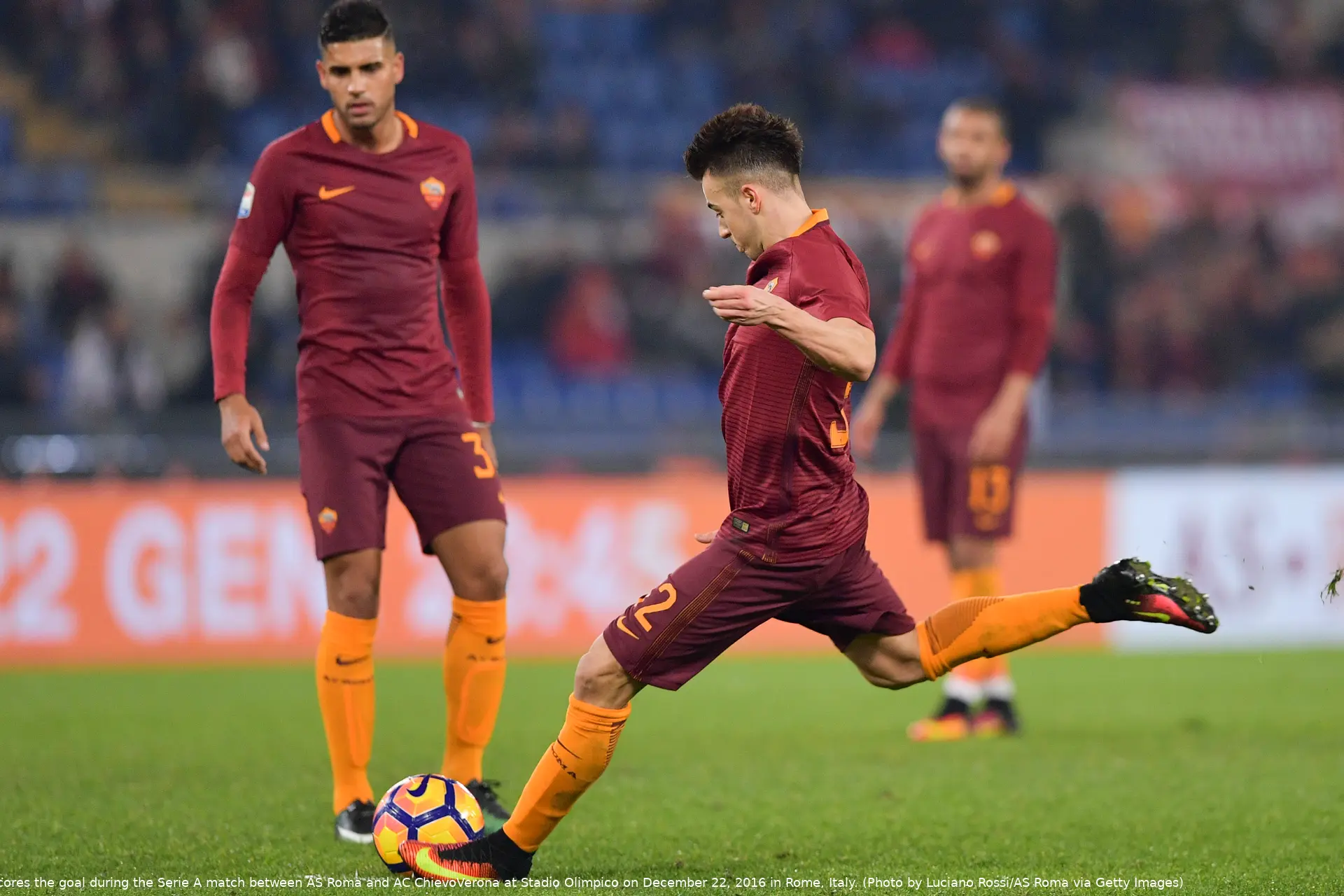 roma chievo el shaarawy gol punizione