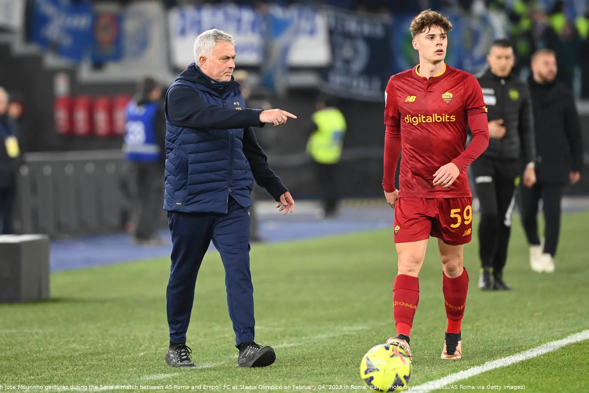 mourinho zalewski roma empoli