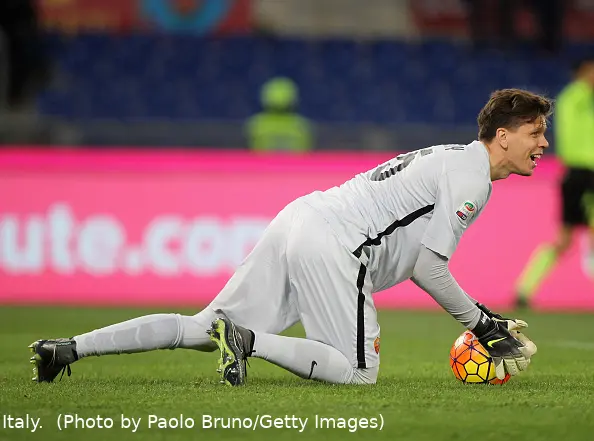 szczesny roma samp