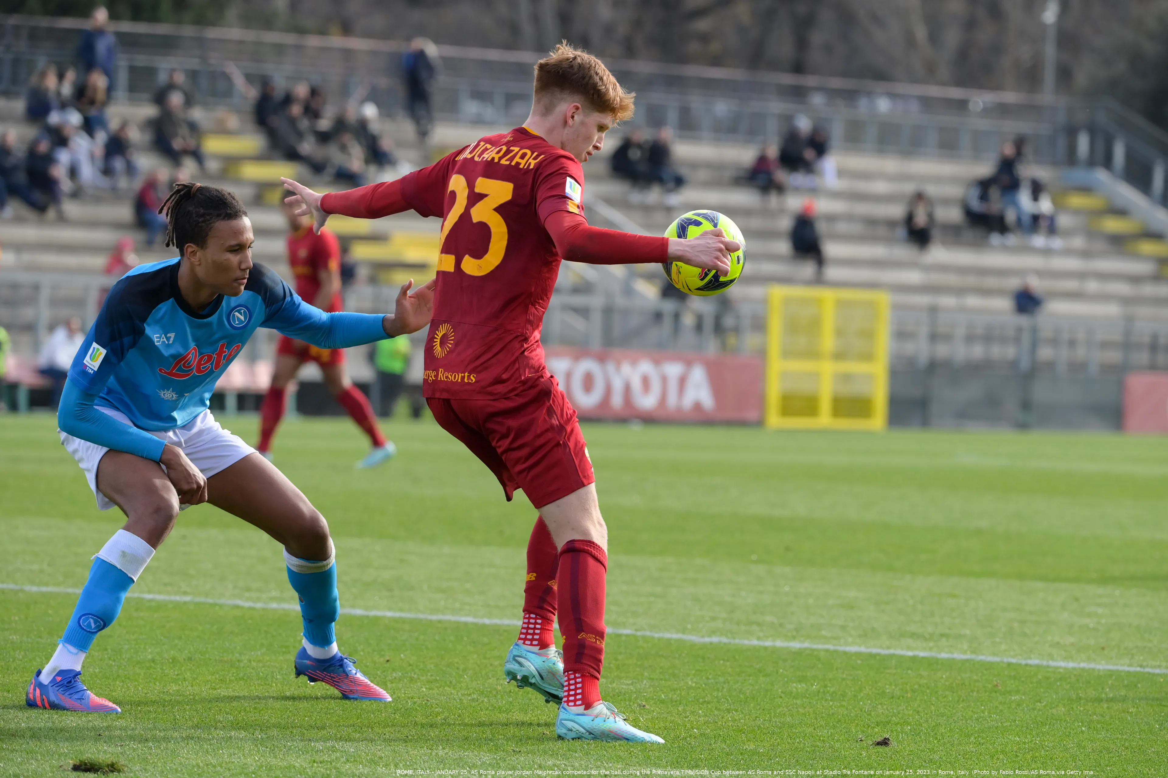 primavera roma napoli majchrzak
