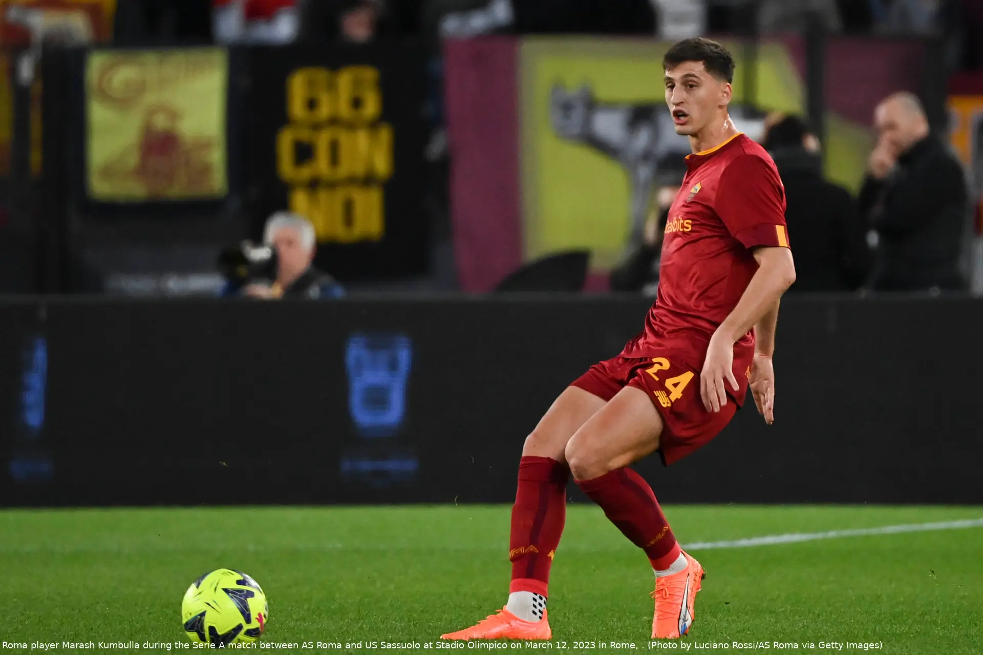 roma sassuolo kumbulla