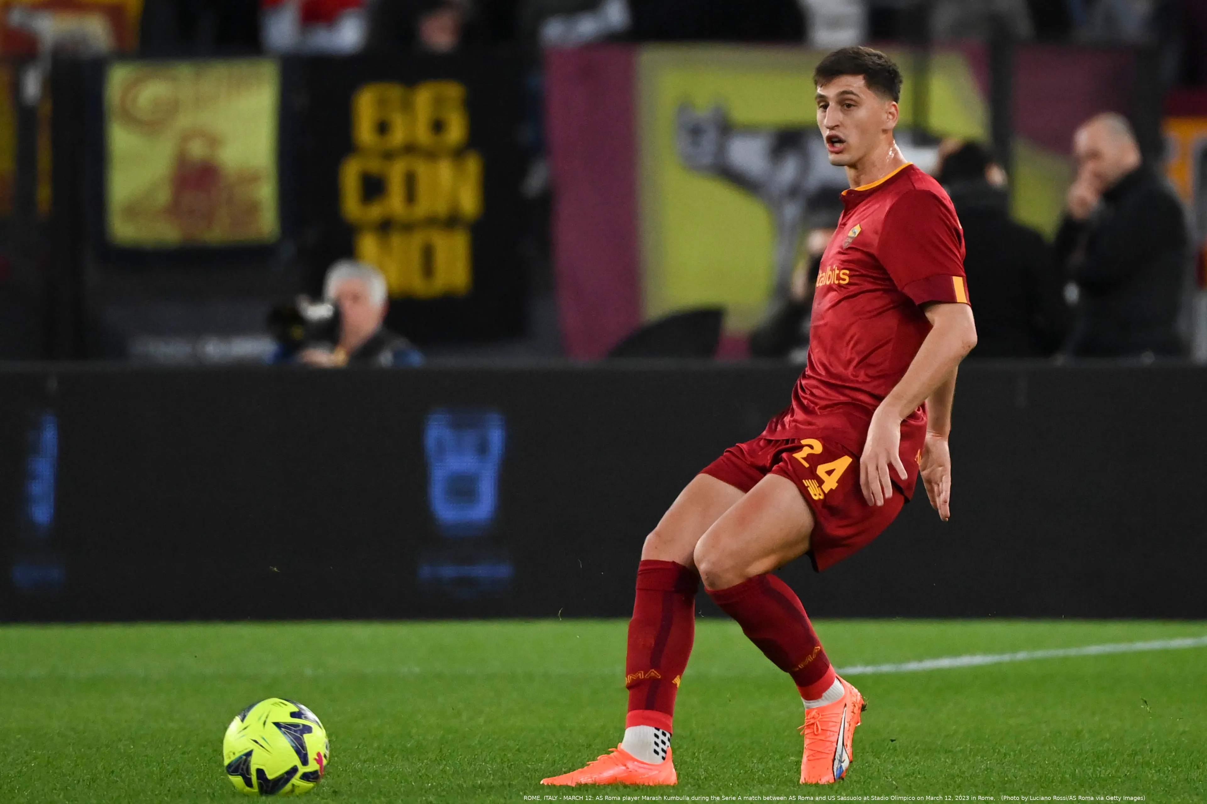 roma sassuolo kumbulla