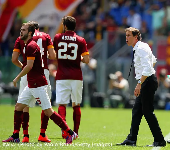 garcia pjanic astori roma genoa
