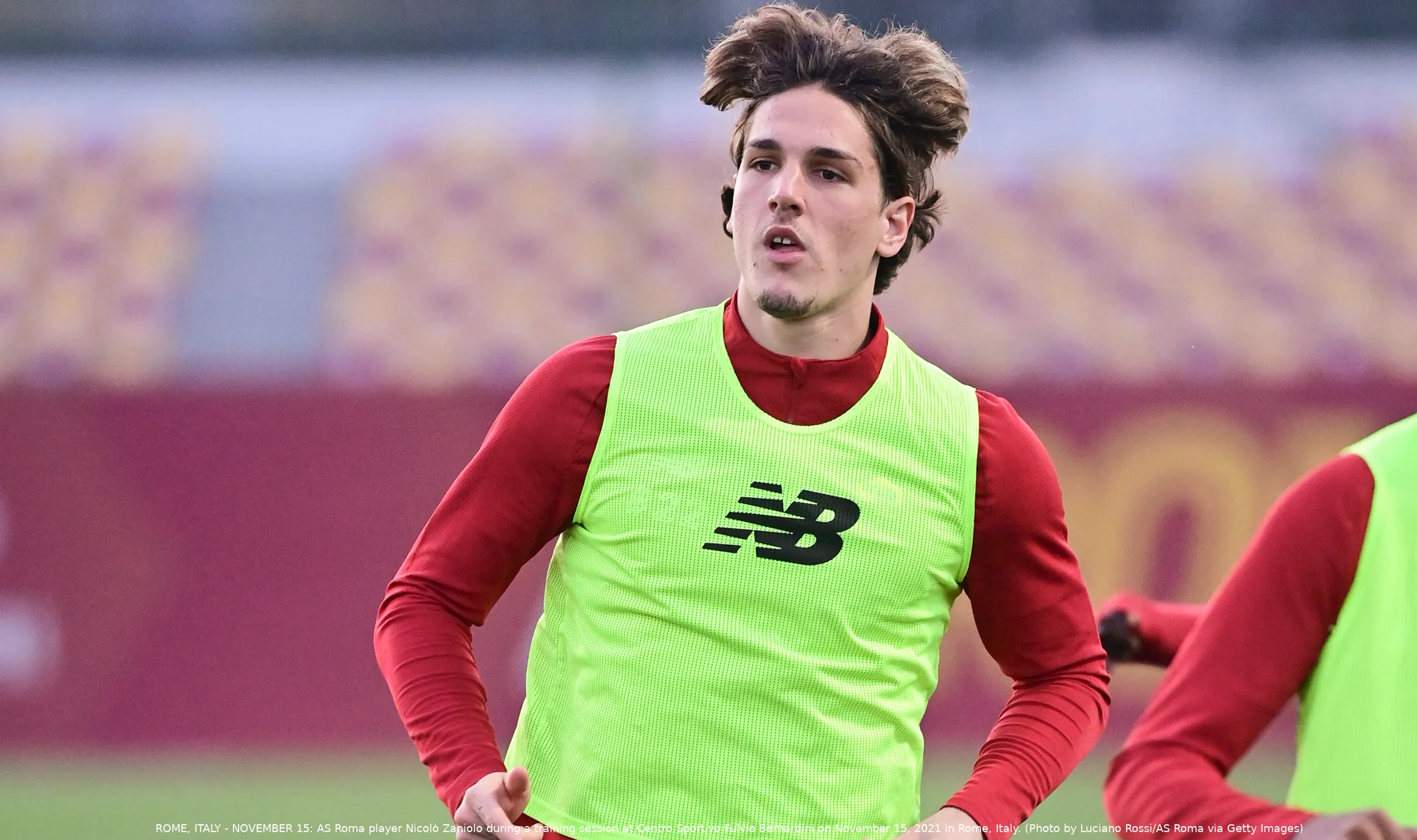 zaniolo allenamento