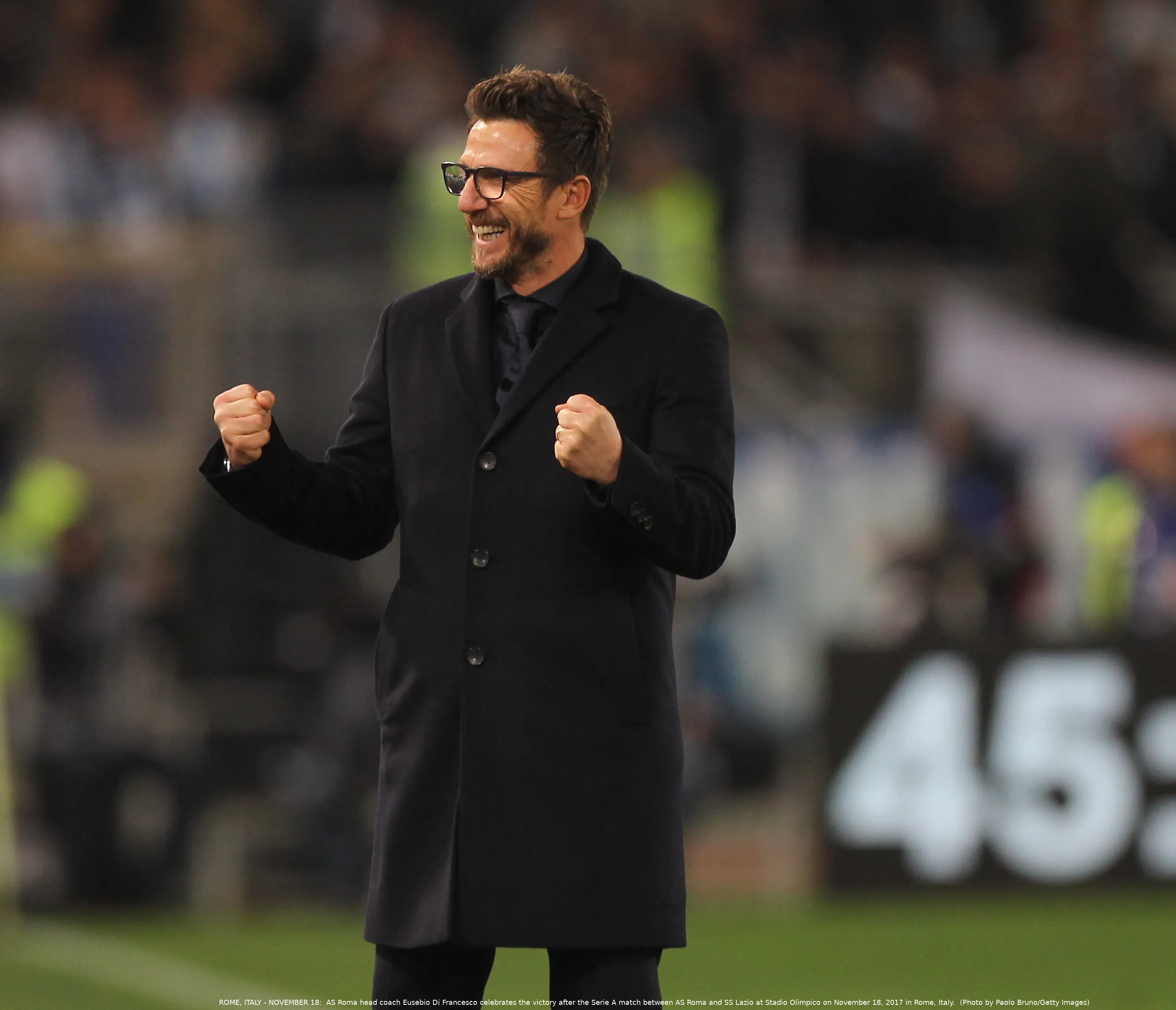 di francesco pugni esultanza derby