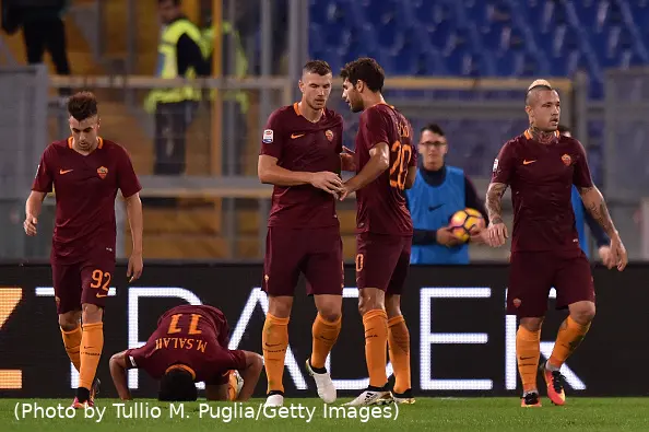 dzeko fazio roma palermo