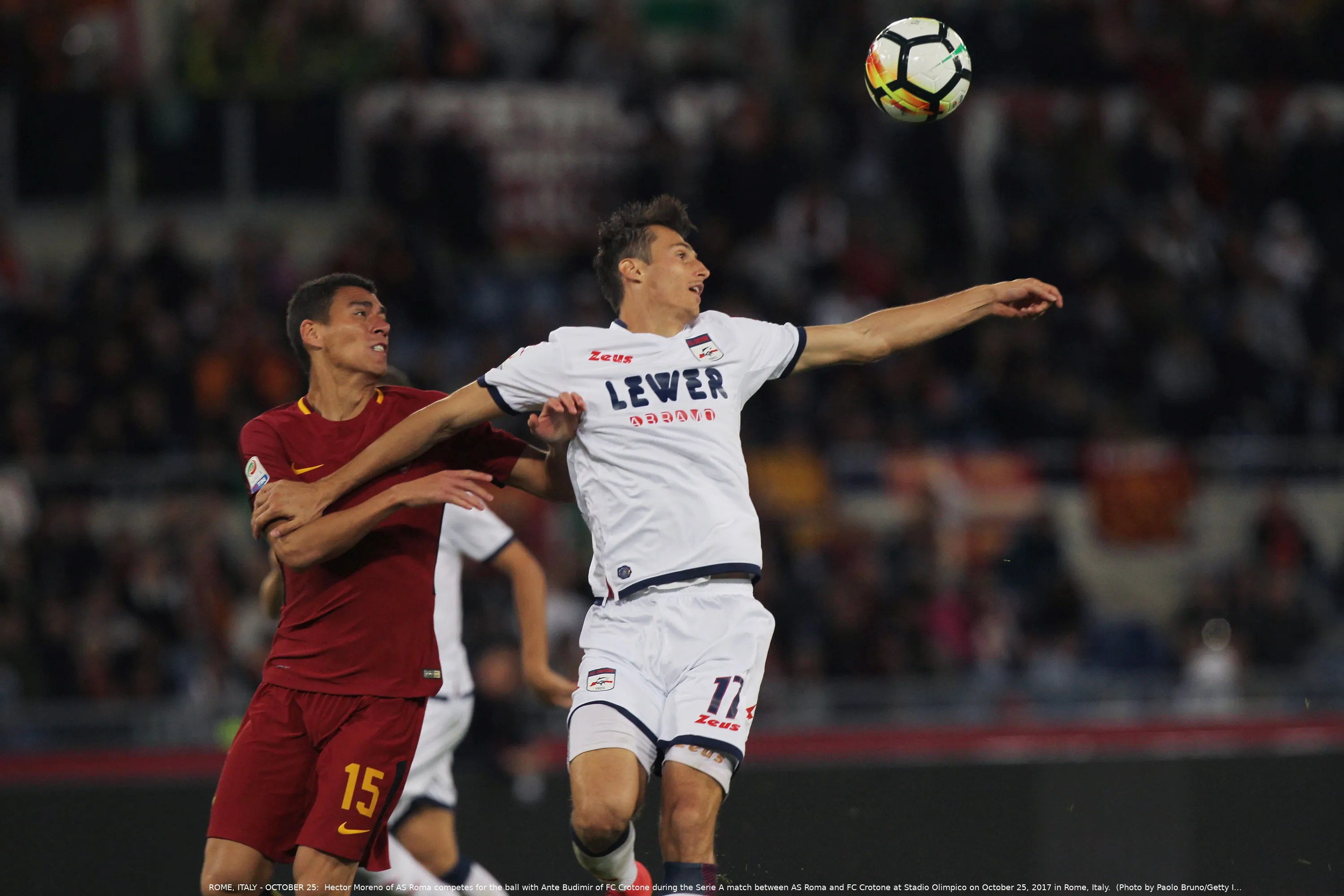 moreno budimir roma crotone 251017