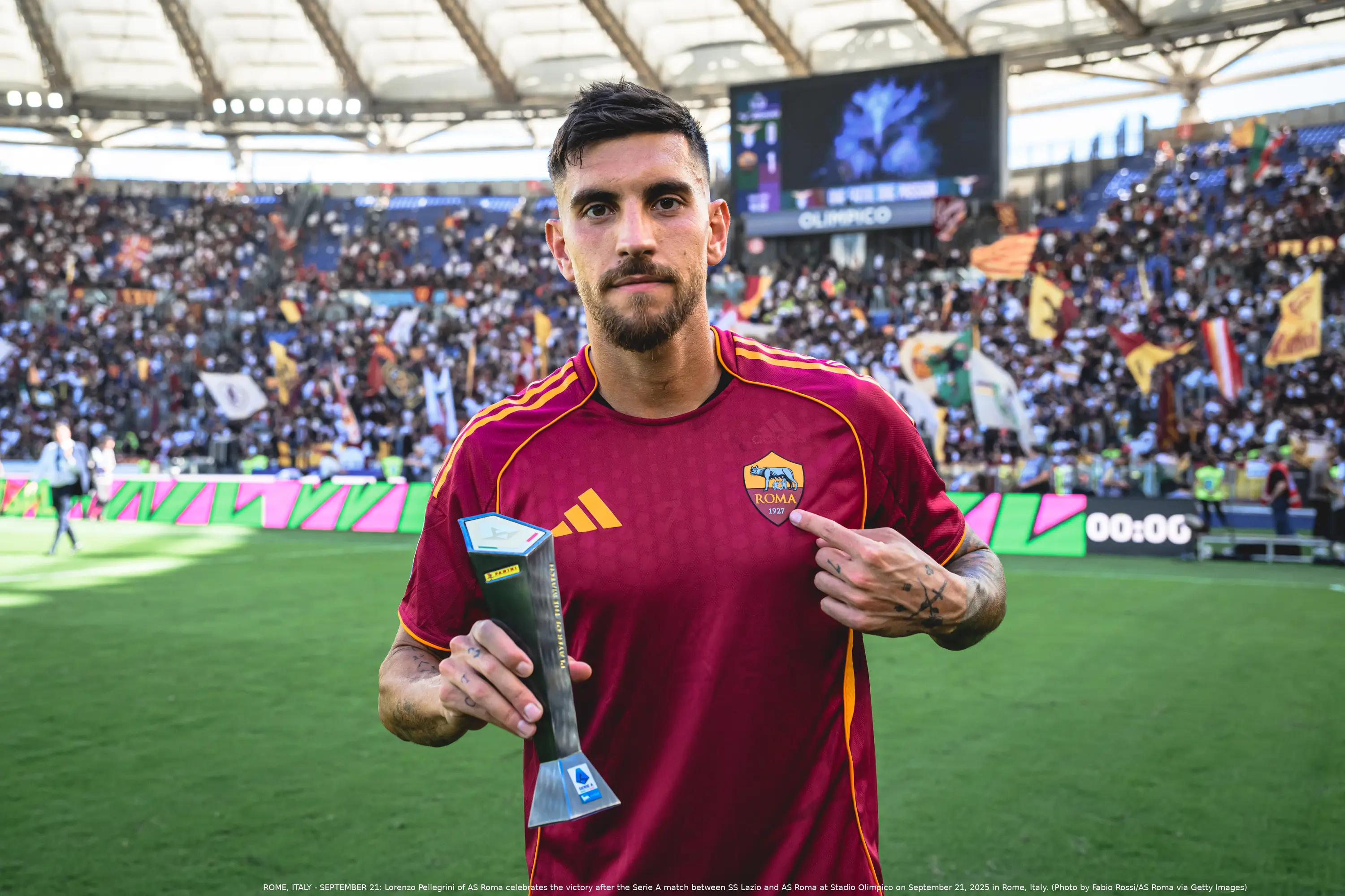 pellegrini man of the match