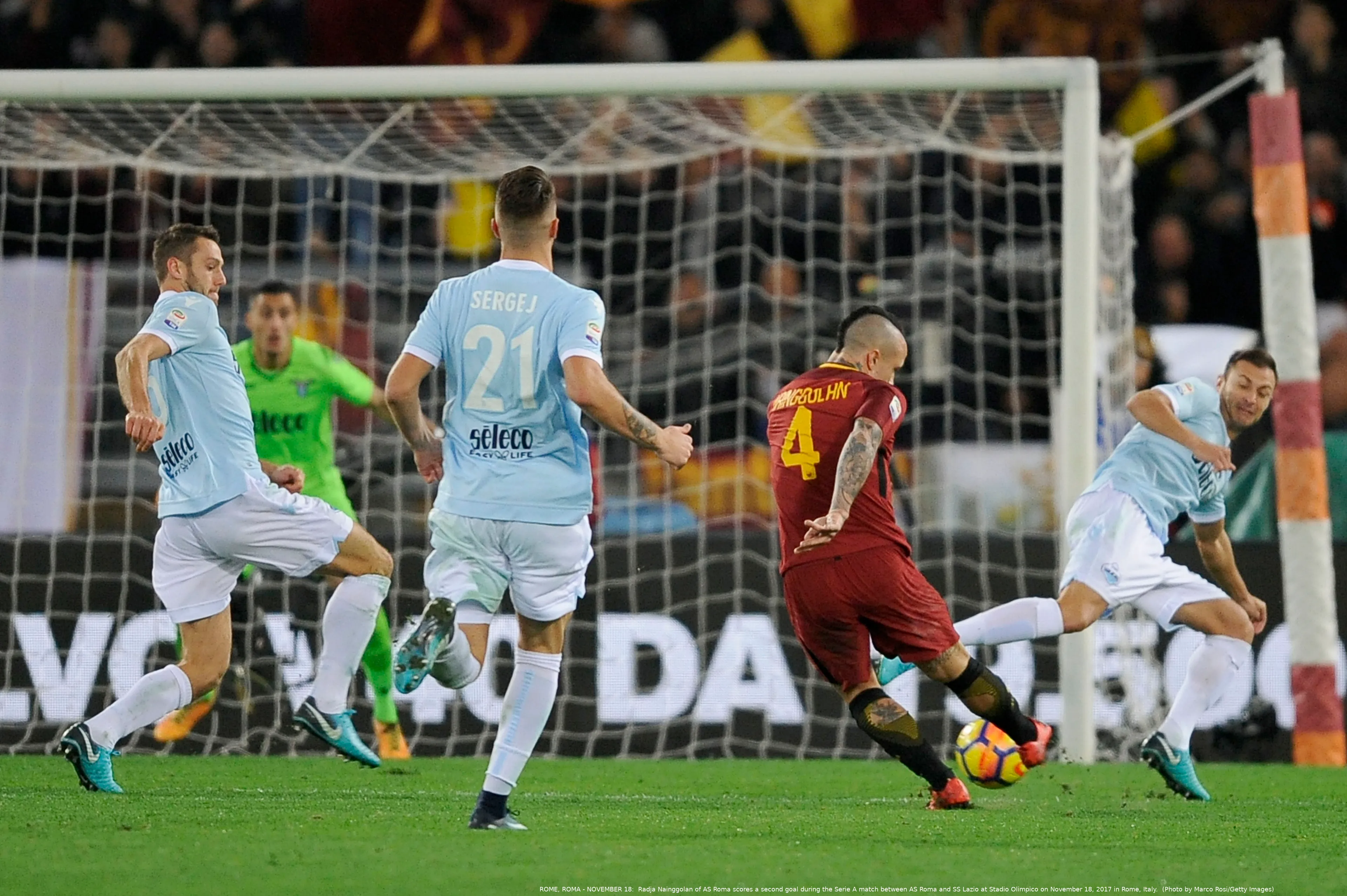nainggolan tiro derby