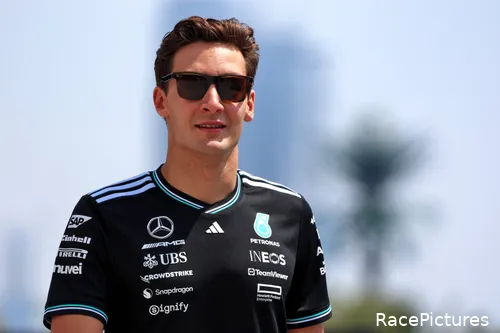 George Russell in Imola