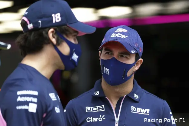 Sergio Perez Lance Stroll