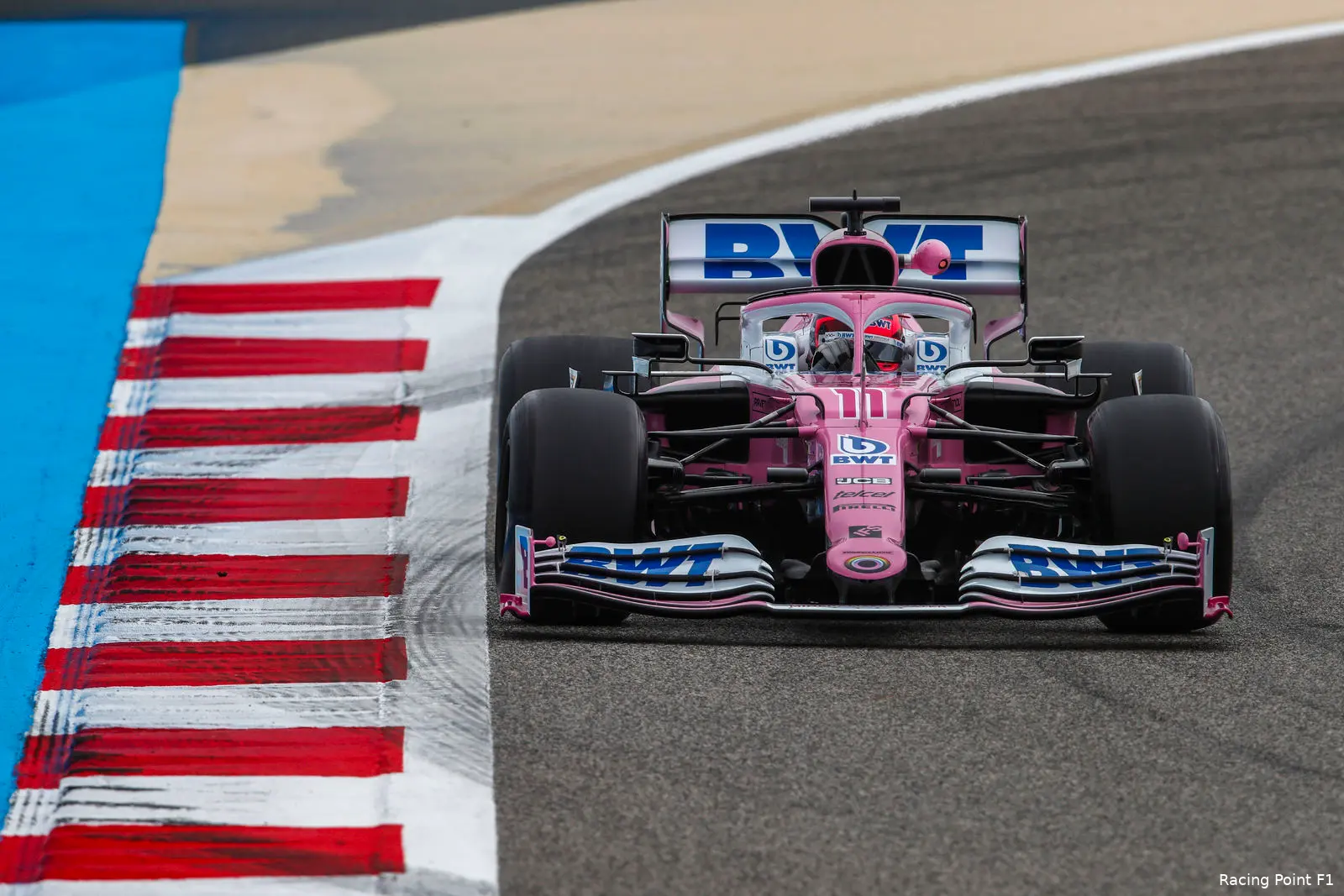 Sergio Perez Racing Point Bahrein 2