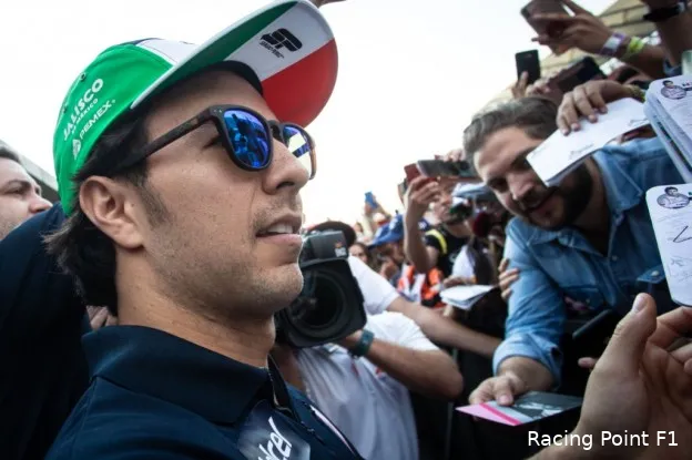 Sergio Perez GP Mexico