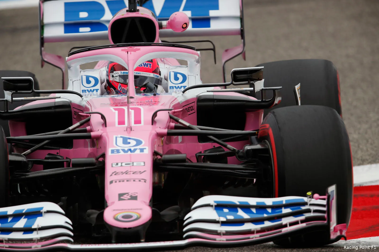 Sergio Perez Racing Point Bahrein 2