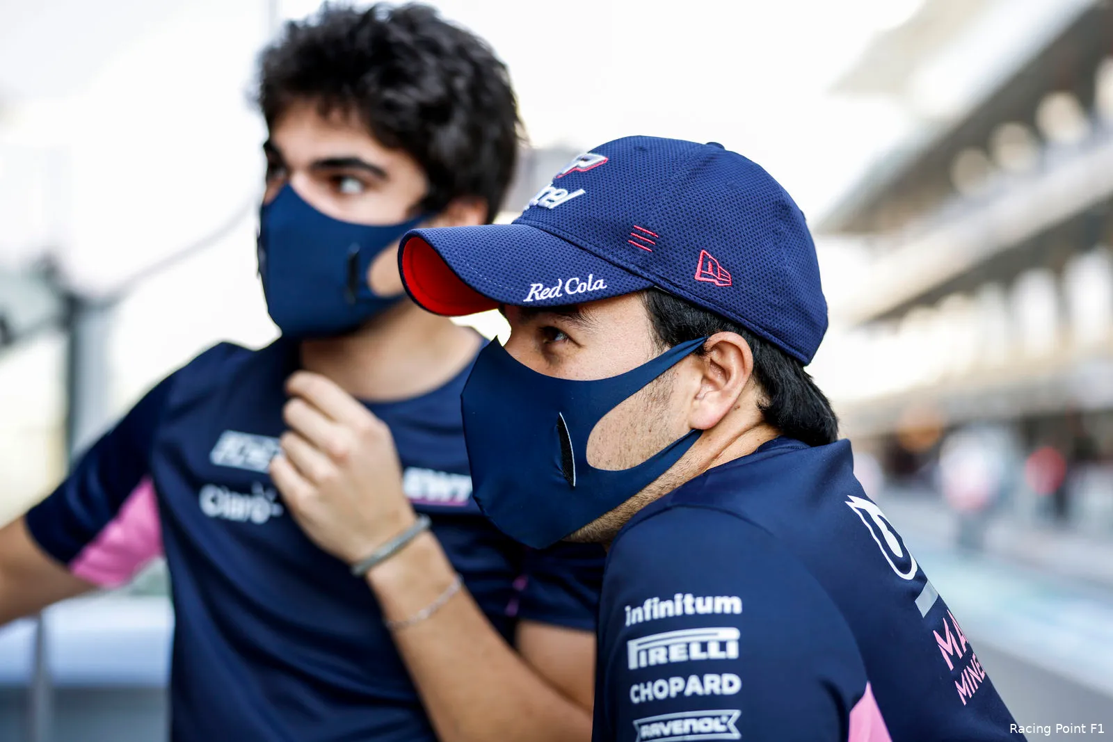 Sergio Perez Lance Stroll Racing Point Abu Dhabi