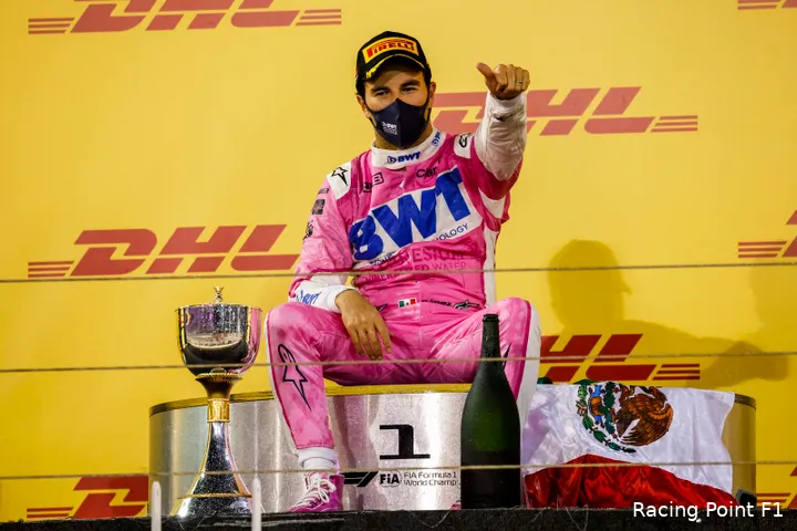 sergio perez racing point sakhir