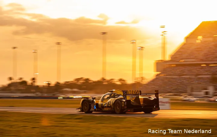 Van der Garde tijdens de 24 uur van Daytona in 2021.&nbsp;