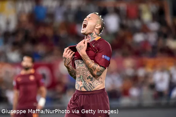 nainggolan urlo roma porto