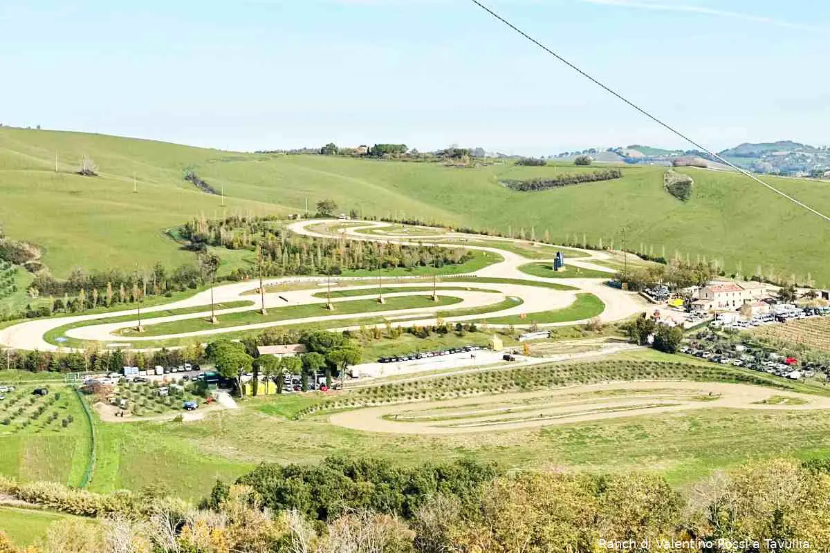 ranch di valentino rossi a tavullia