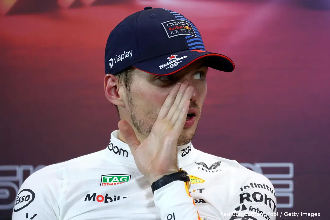 max verstappen singapore persconferentie 1 scheldwoord