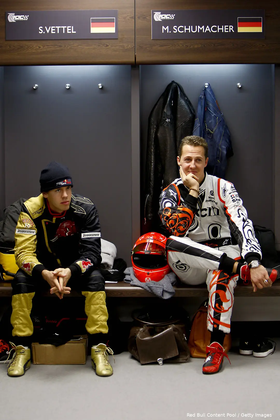 michael schumacher sebastian vettel