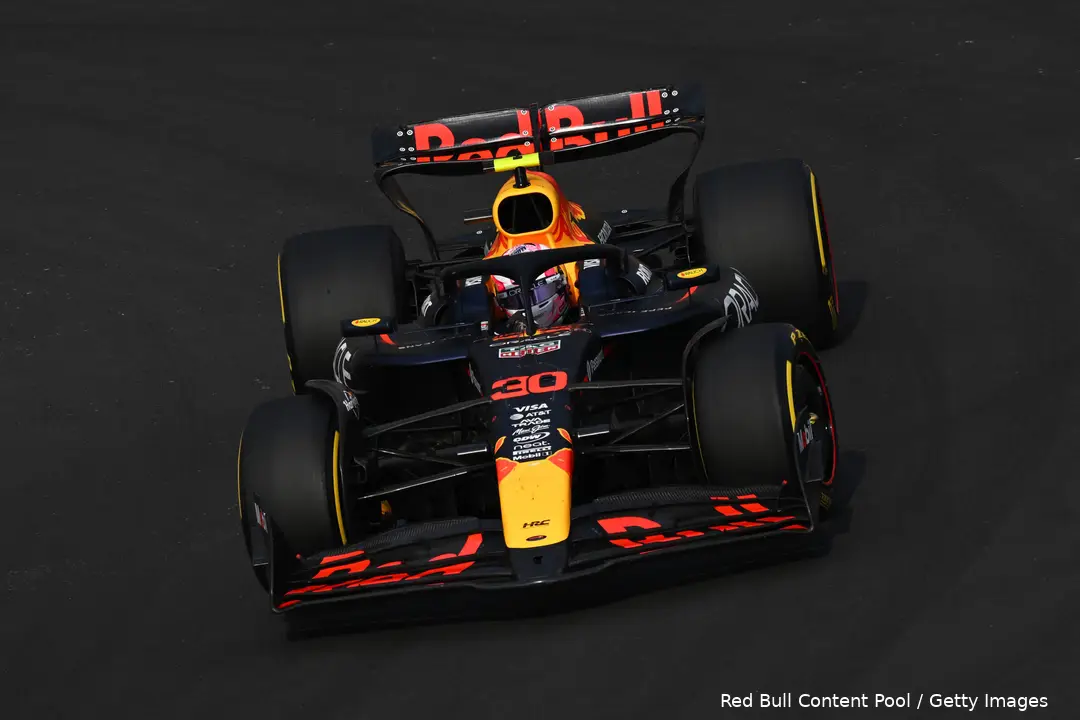 liam lawson red bull racing china rb21 zondag 1