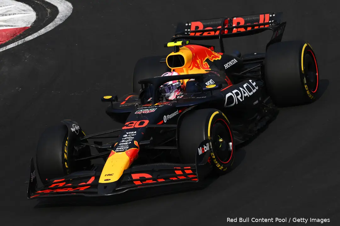 liam lawson red bull racing china rb21 zondag 14