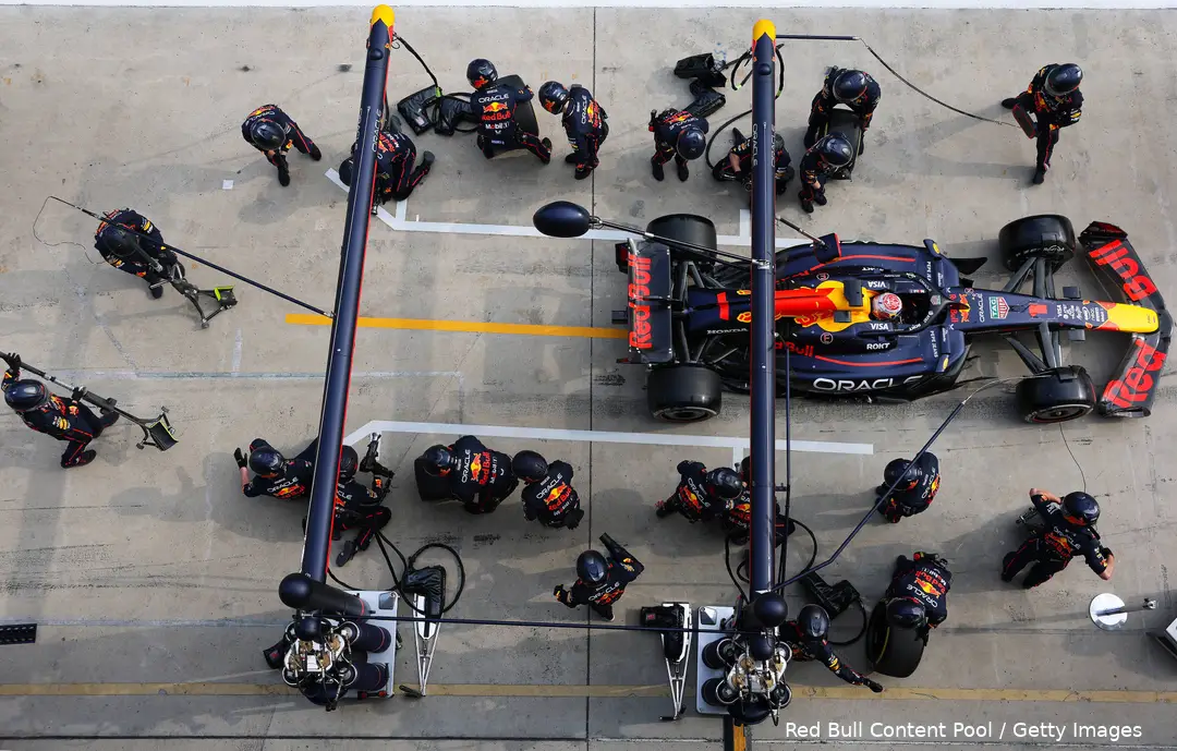 <i>Red Bull stuurde Verstappen in Miami net wat te vroeg weg.</i>