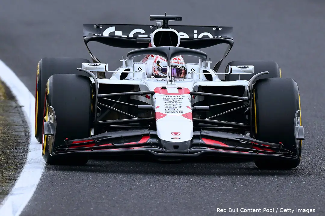 Verstappen zette op zaterdag al een belangrijke stap richting de zege in Japan.