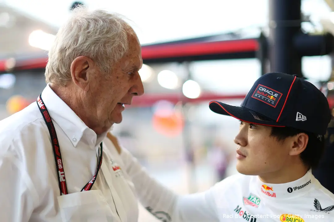 yuki tsunoda bahrein 2025 vrijdag 1 helmut marko