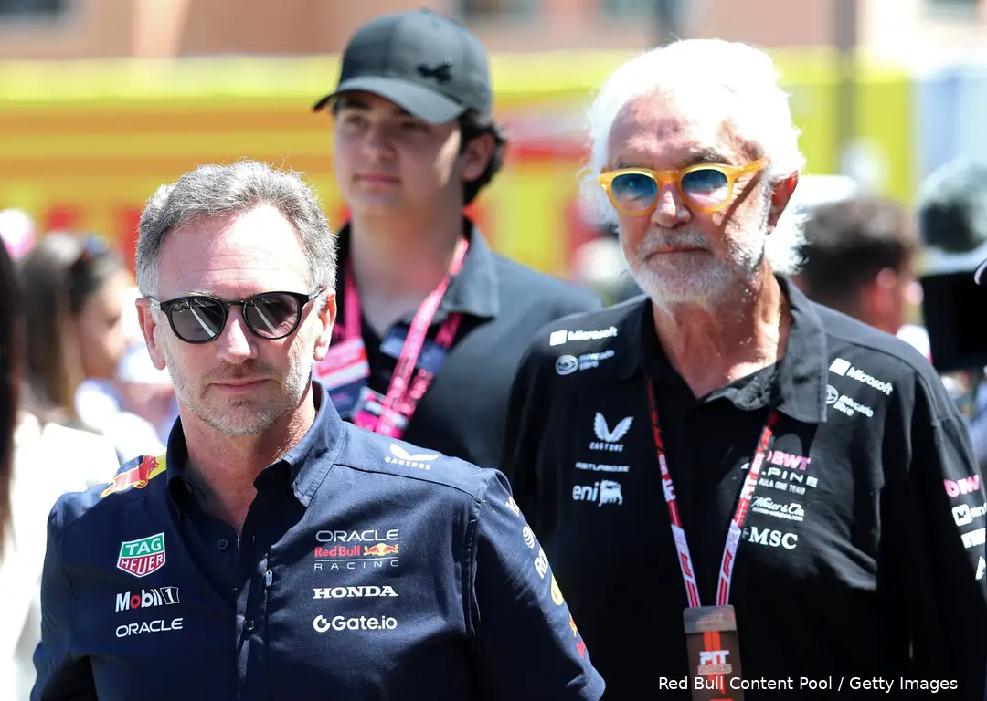 christian horner red bull racing flavio briatore alpine monaco 2025 zondag
