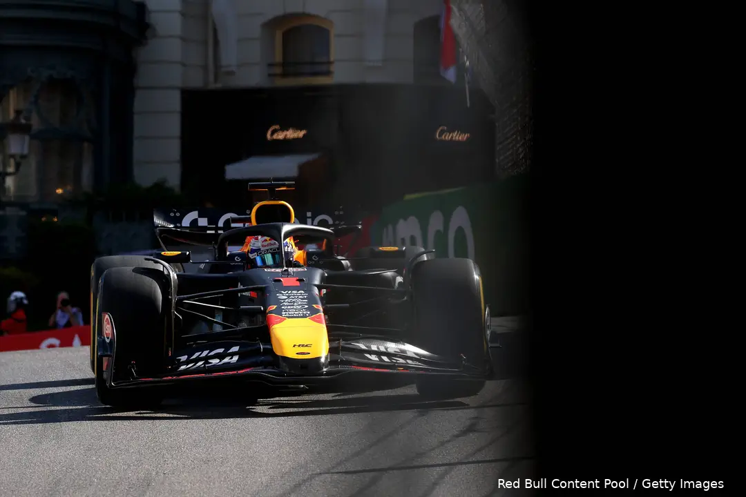 <i>Verstappen had stiekem best een goede dag.</i>
