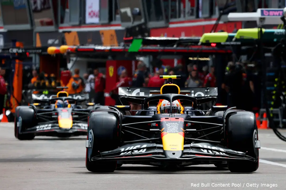 max verstappen yuki tsunoda rb21 red bull racing 2025 monaco vrijdag training