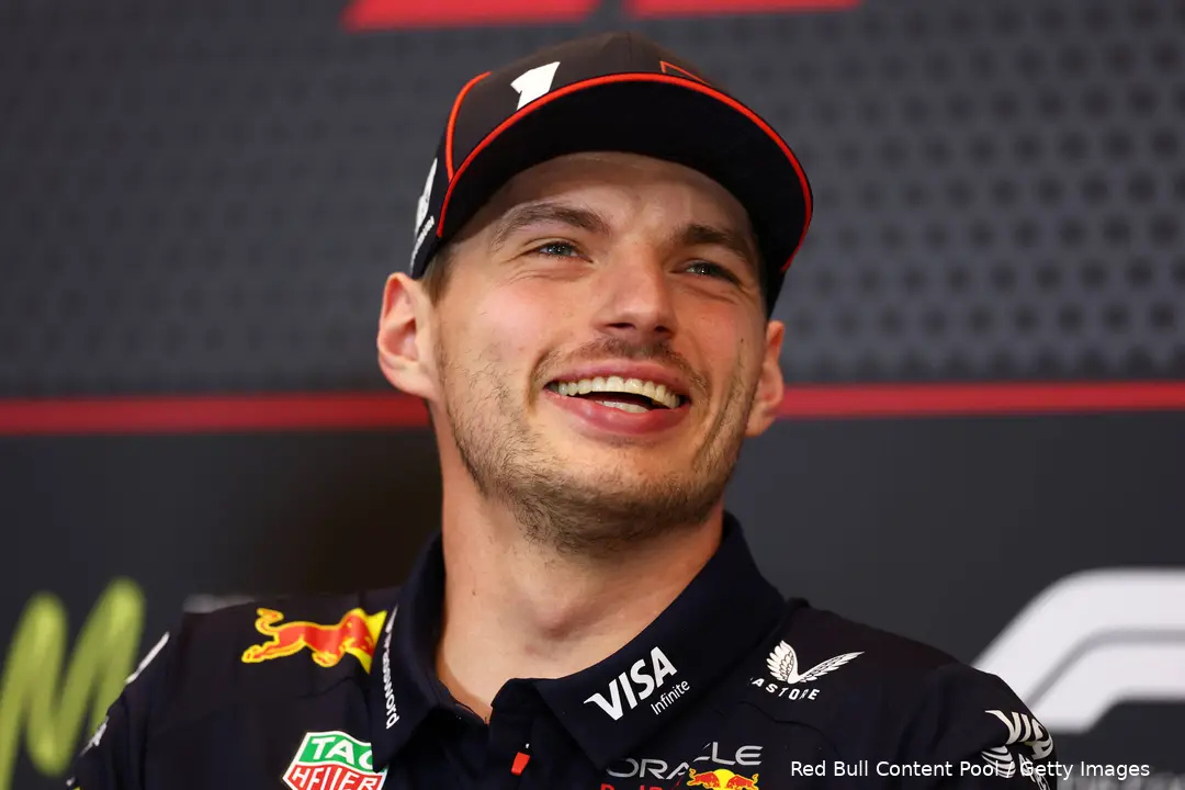 Verstappen won vorig weekend de race in Imola.&nbsp;