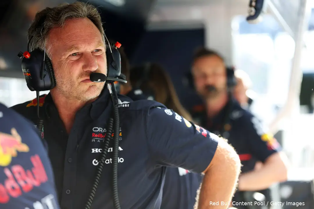 <i>Van Gameren zeer kritisch op teambaas Red Bull.</i>