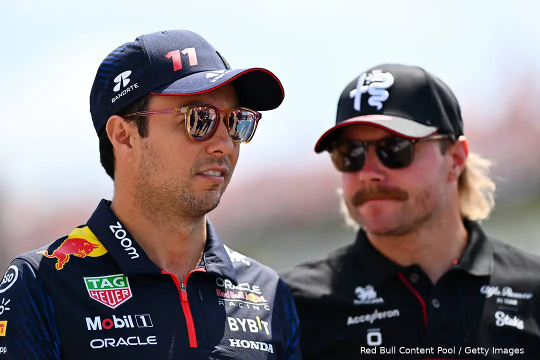 valtteri bottas sergio perez 12