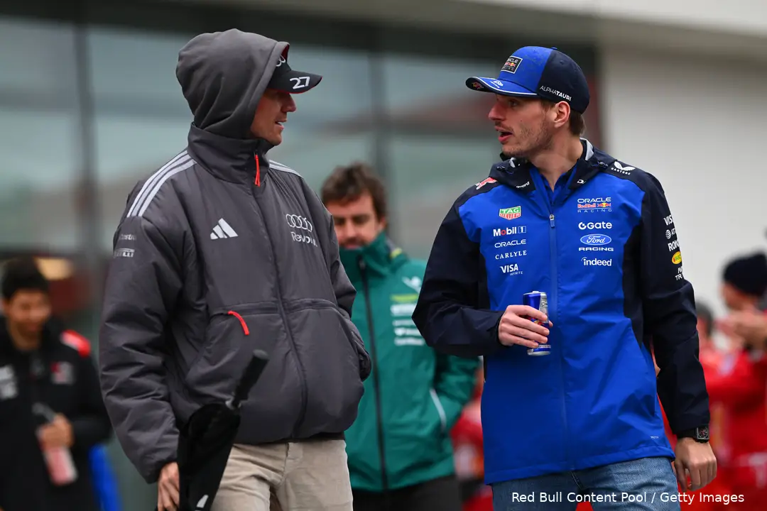 max-verstappen-red-bull-nico hulkenberg-audi-2026-zondag-canada-race