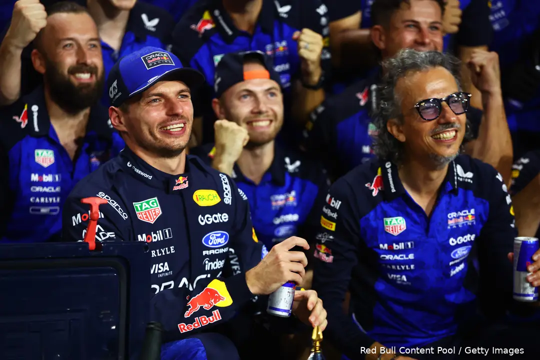 max-verstappen-podium-sepang-maleisie-bahrein-sunday-red-bull-laurent-mekies