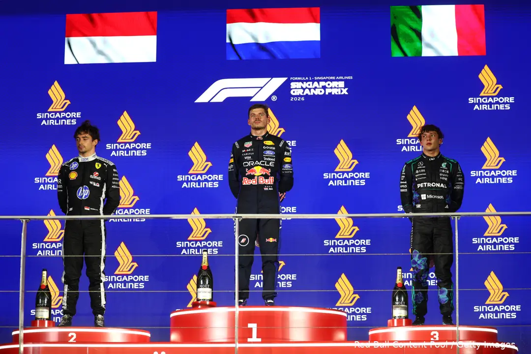 max-verstappen-race-singapore-2026-sunday-podium-kimi-antonelli-cherles-leclerc