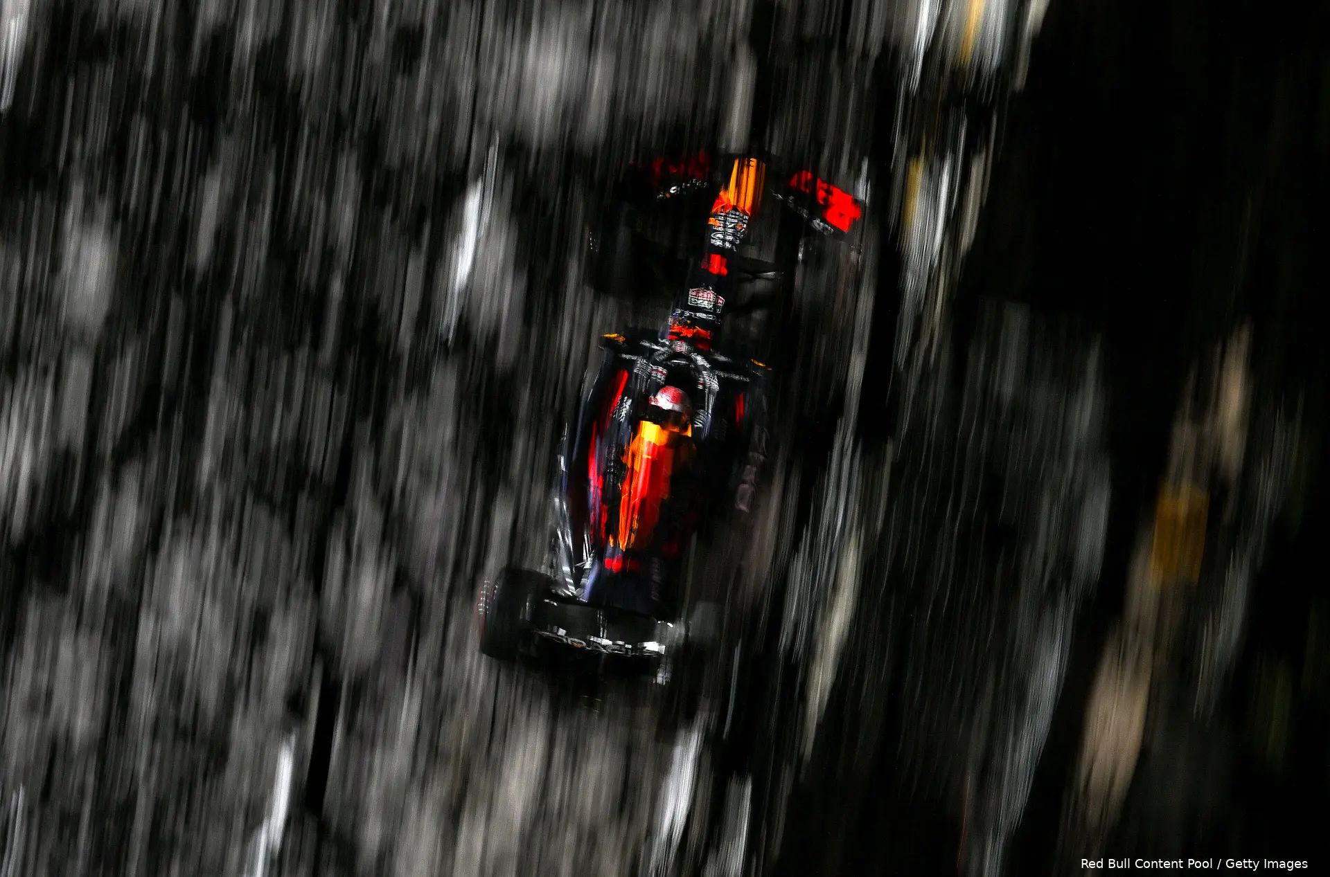 Max Verstappen, op snelheid voor P2, kwalificatie Grand Prix van Singapore 2024