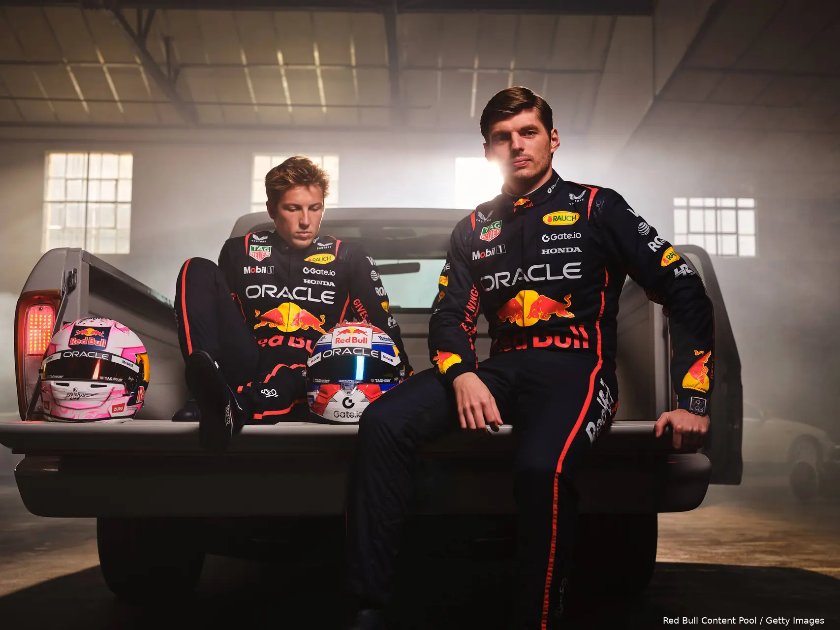 red bull racing launch 2025 o2 max verstappen liam lawson 13