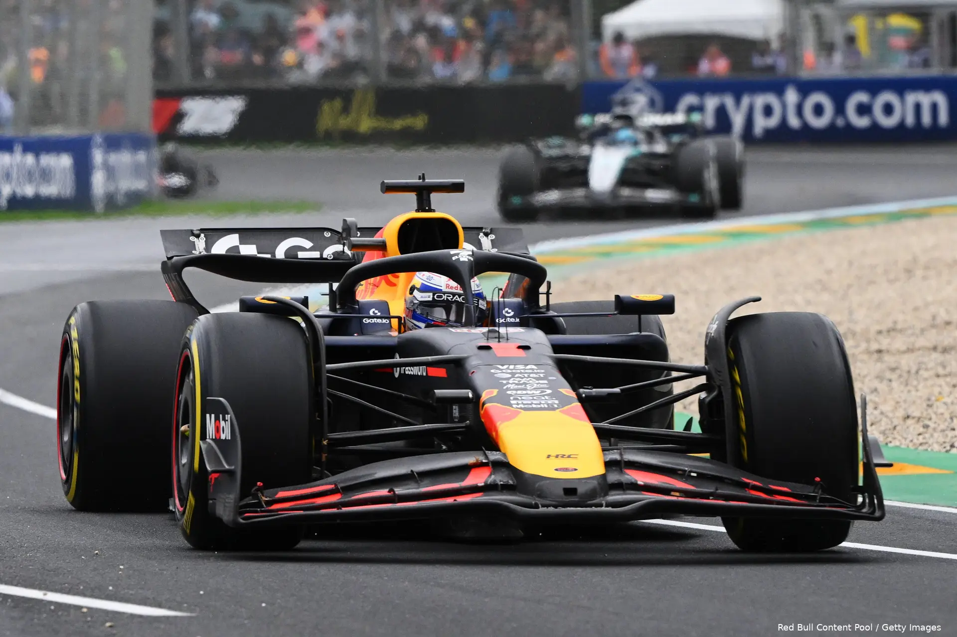 max verstappen rb21 red bull racing australie 2025 1 george russell