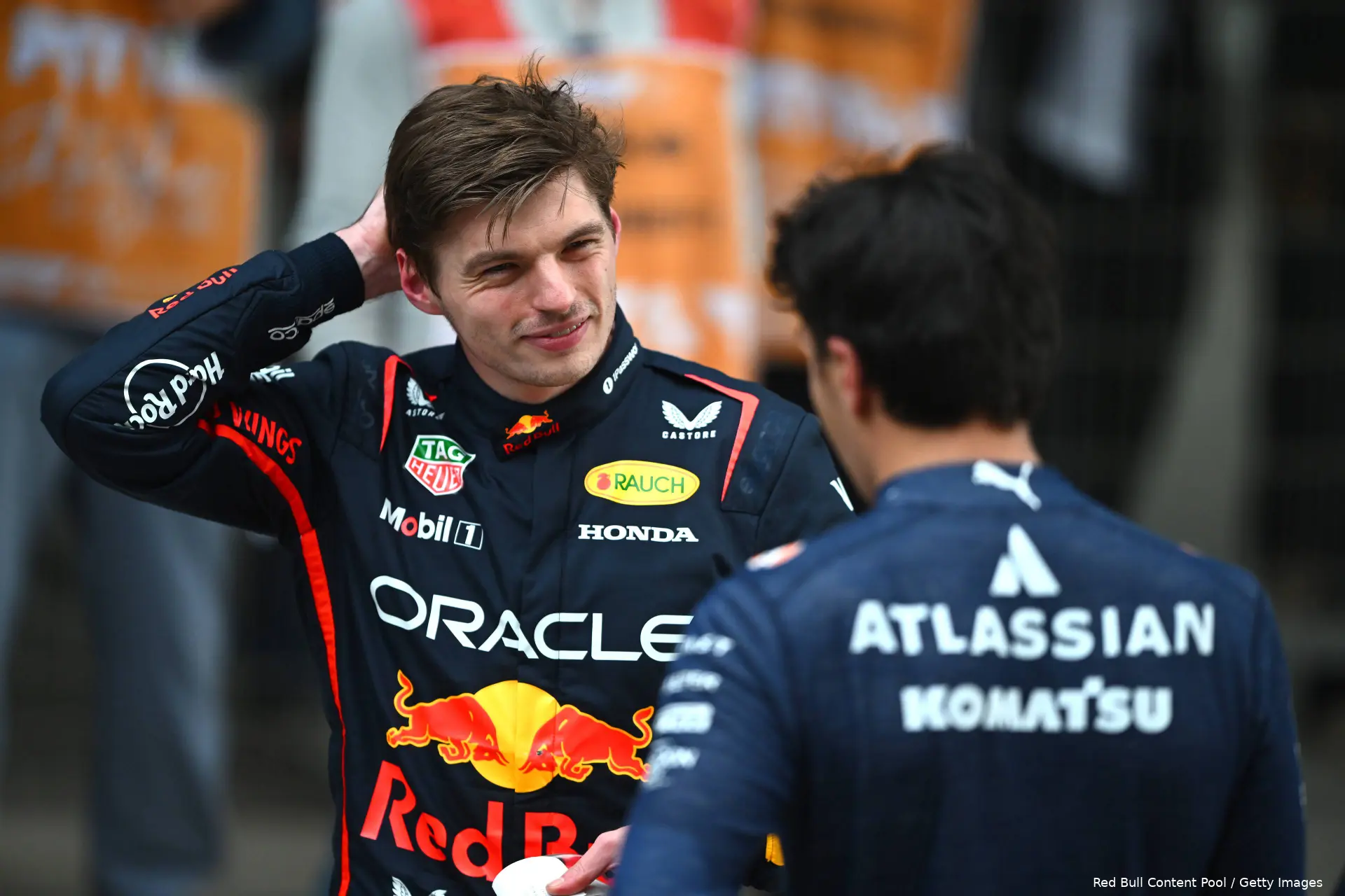 max verstappen red bull racing china rb21 zondag 1 alexander albon