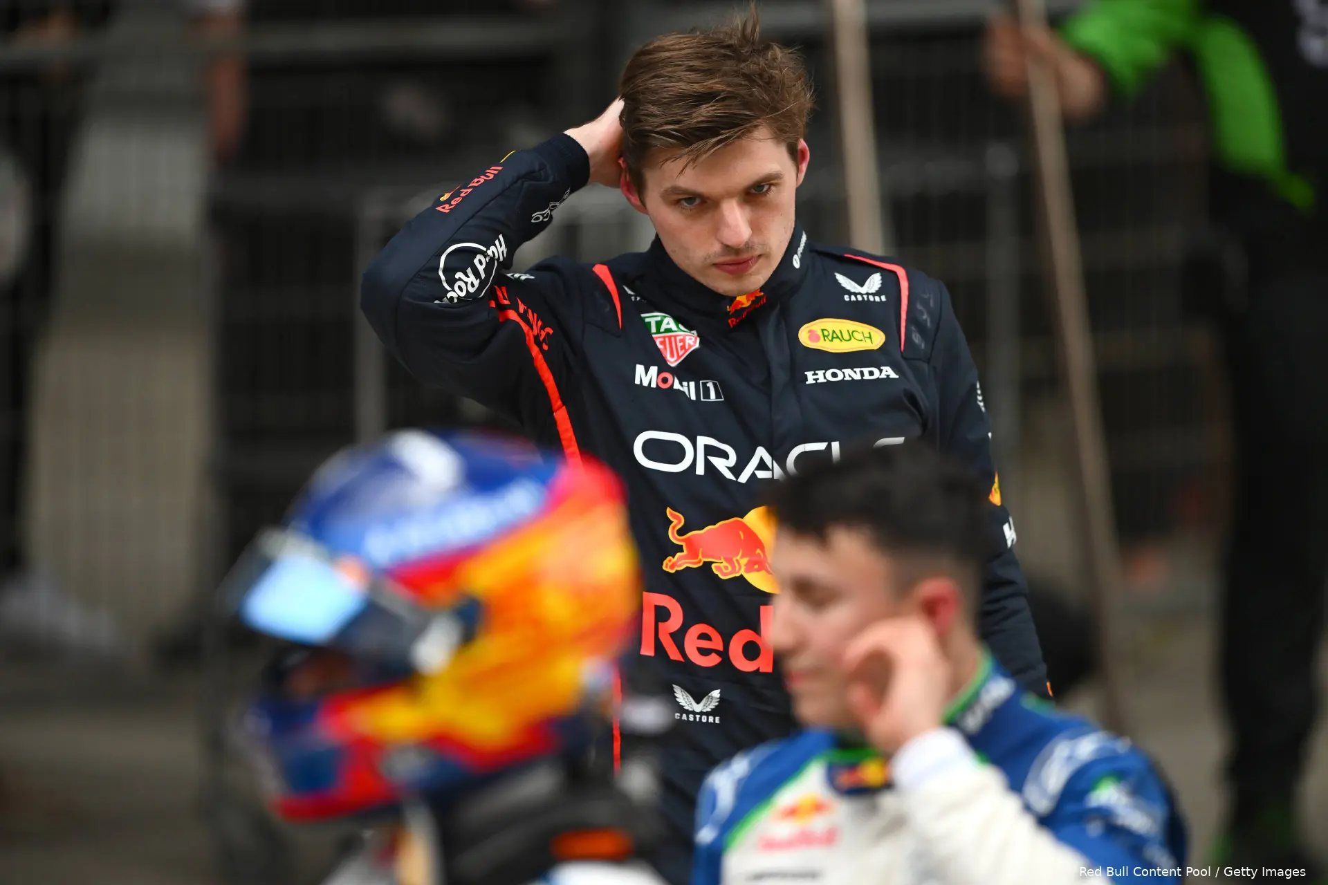 max verstappen red bull racing china rb21 zondag 1 isack hadjar 1