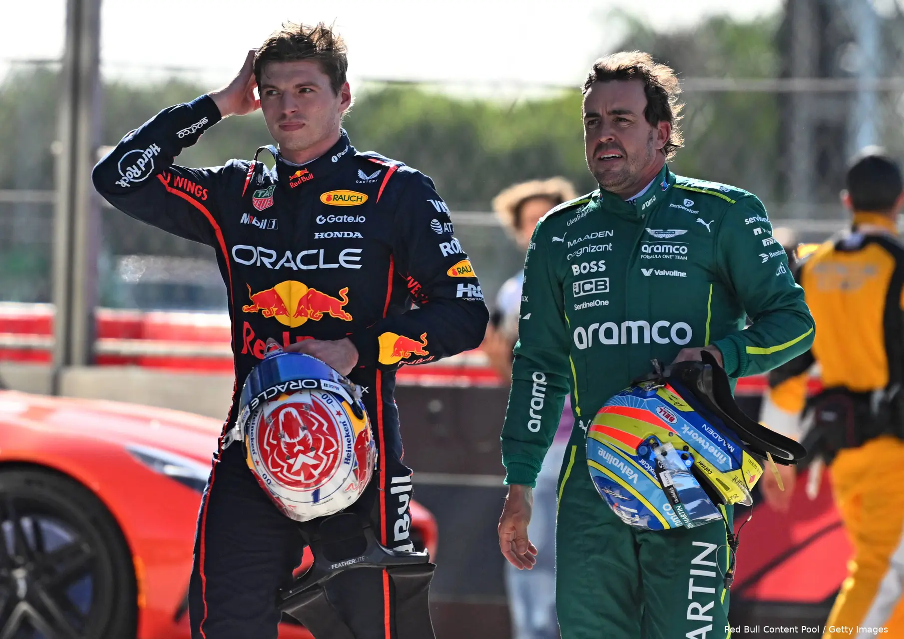 max verstappen red bull racing fernando alonso aston martin 2025 miami vrijdag sprintkwalificatie 1